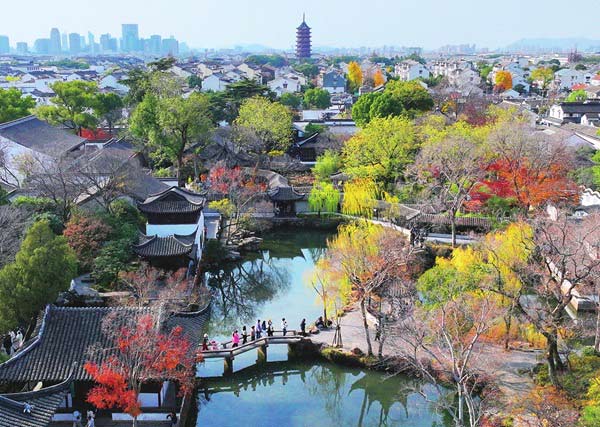 古建美景　相映成畫